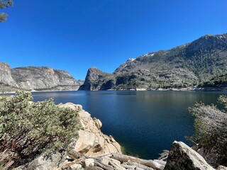 lake in the mountains