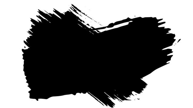 grunge brush stroke animation 