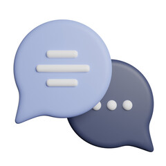 Speech Bubble Chatting