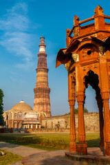 The Qutb Minar Also spelled as Qutub Minar, or Qutab Minar, It is a minaret that forms part of the Qutb complex in Delhi, India