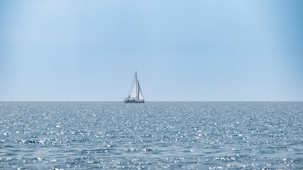 sailboat on the sea