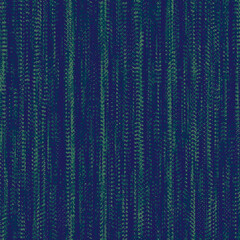 Trend colored fashion artistic woven fabric all textured over plain digital print pattern seamless design in vector.   fall winter trends in cloth navy blue green stripes