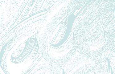 Grunge texture. Distress blue rough trace. Captiva