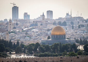 Fototapeta premium Dome of the Rock in Jerusalem, Israel