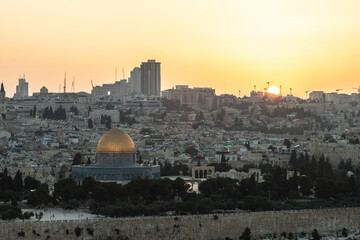 Fototapeta premium Dome of the Rock in Jerusalem, Israel