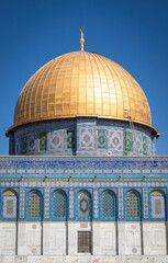 Dome of the Rock in Jerusalem, Israel