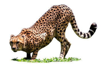 cheetah isolated 