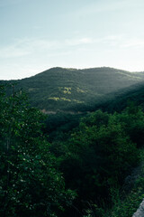 view from the top of mountain