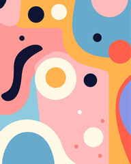 Abstract Vektor Background with Circles
