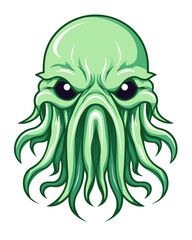 Cthulhu Monster Head