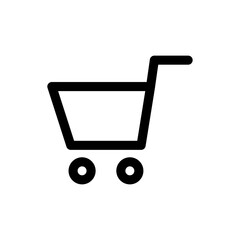 Basket icon. Shop icon