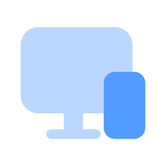 responsive duotone icon