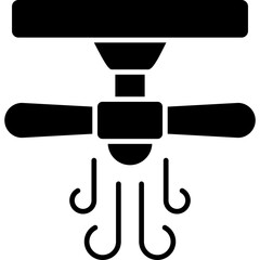 Fototapeta premium Ceiling Fan Icon