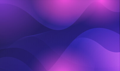 Modern abstract purple banner background
