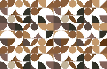 Abstract geometric shapes texture compositions