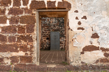 Malacca, Malaysia - April 06, 2023: St. Paul's church in Malacca, Malaysia. St.Paul's church was built in 1521