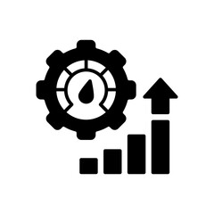 Performance optimization icon in vector. Illustration