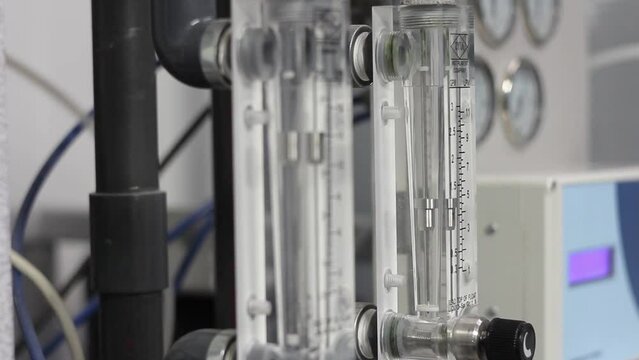Absorption and miniralization of water from pipes. Drinking water purification equipment