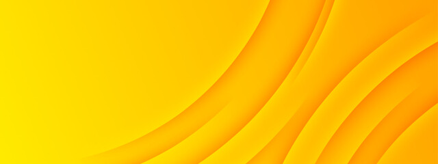 Yellow line with white architecture futuristic background minimal concept vector illustration subtle design.