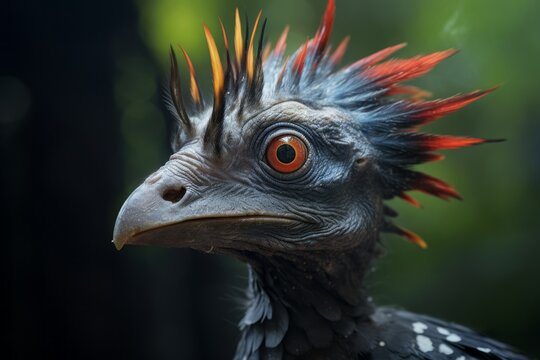 Close-Up of Citipati, Natural light, Generative AI