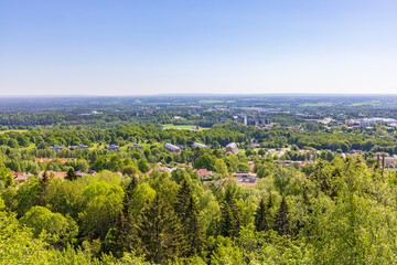 Fototapeta na wymiar Landscape view of a suburb