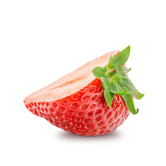 Strawberry isolated on white background - 619746793