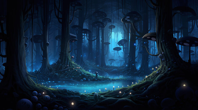Childbook illustration fantasy adventure