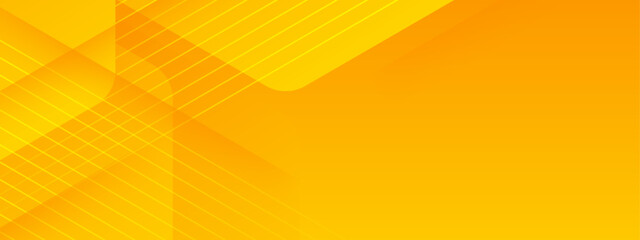 Yellow line with white architecture futuristic background minimal concept vector illustration subtle design.