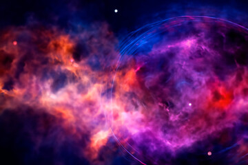 Fototapeta na wymiar Background. Nebula and space shaped background. Galaxy. Abstract background.