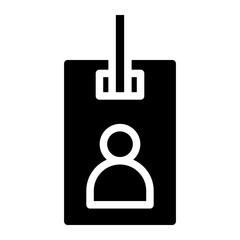 id card glyph 