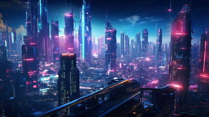 city at night [AI Generative]