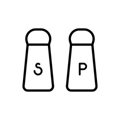 Salt and pepper icon
