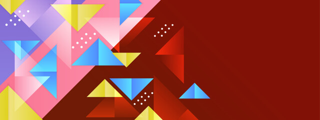 Modern abstract background with different colors. vector illustration