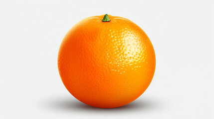 orange isolated on white background