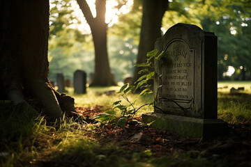 the personal stories and memories of individuals buried in the cemetery, offering a glimpse into their lives and legacies. Generative AI