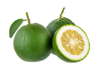 Sweet orange on transparent png