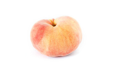 Wild peach on white background