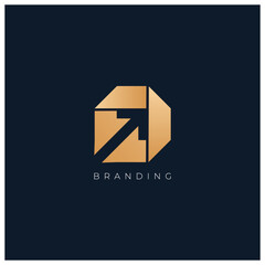 Marketing Trading Networking Vector Logo Concept