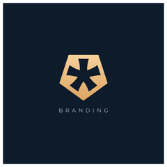 Marketing Trading Networking Vector Logo Concept