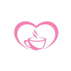 cup of tea with heart