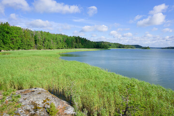 Fototapeta na wymiar Yttereneby nature reserve