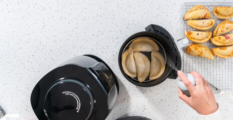 Sweet Cherry Empanadas in Air Fryer