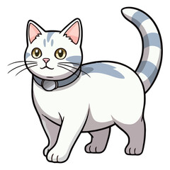 Obraz premium The Sweetest Whiskers: Cute Burmilla Cat