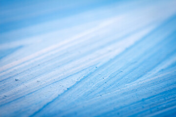 Extreme close up of acrylic paint texture