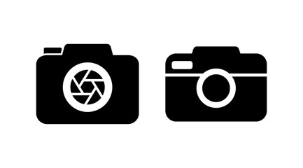 Camera Icon in trendy flat style isolated. Camera symbol web site design