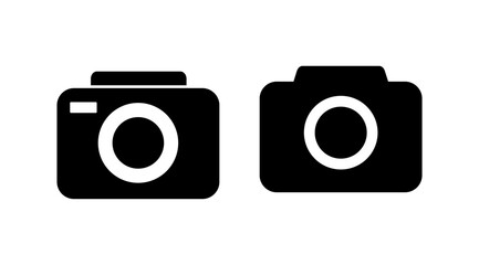 Camera Icon in trendy flat style isolated. Camera symbol web site design