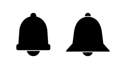 Bell Icon vector in trendy flat style isolated. Notification symbol web site design