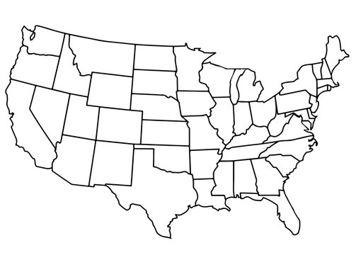 usa country map