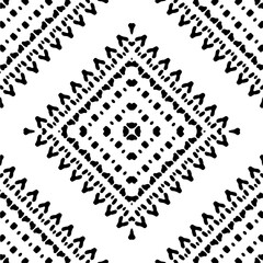 
 Minimal ornamental background with abstract shapes. Black and white texture. Simple abstract ornament background. 