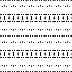 
 Minimal ornamental background with abstract shapes. Black and white texture. Simple abstract ornament background. 